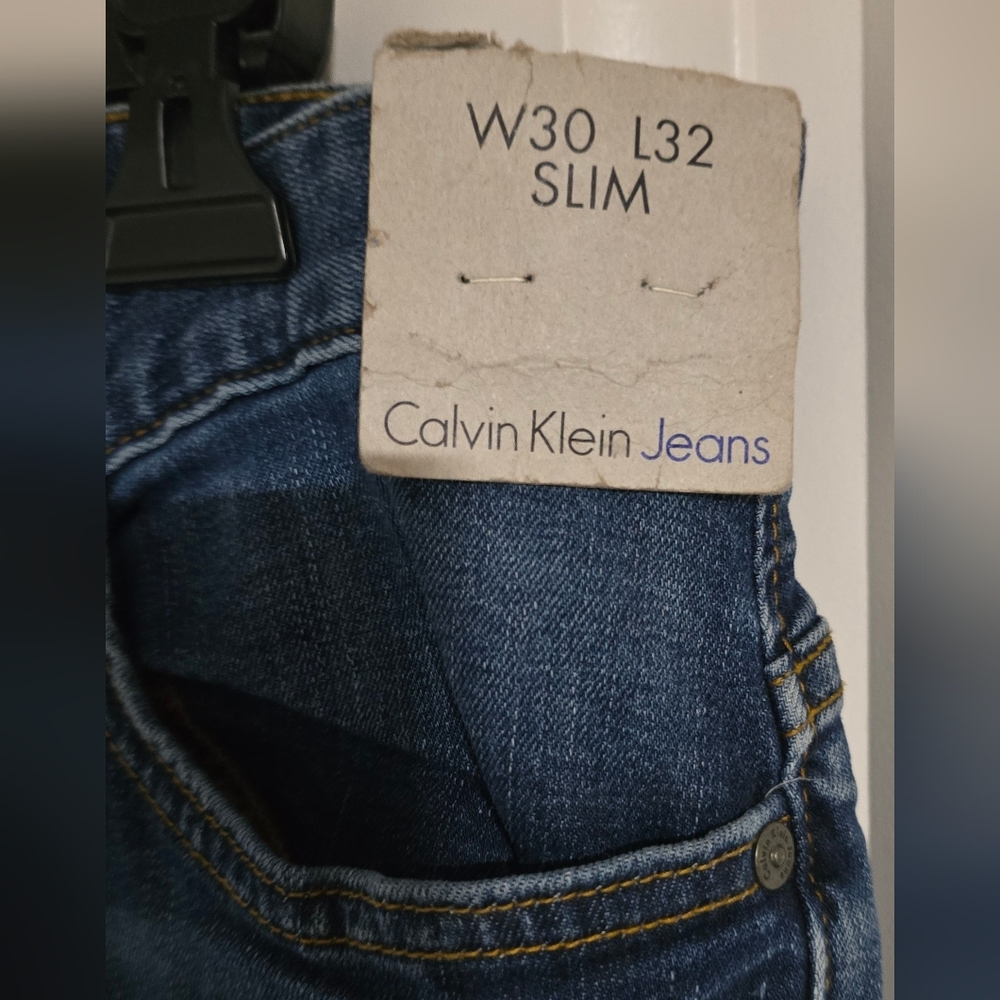 Calvin Klein Jeans - SlimFit Mens Dark Blue Denim